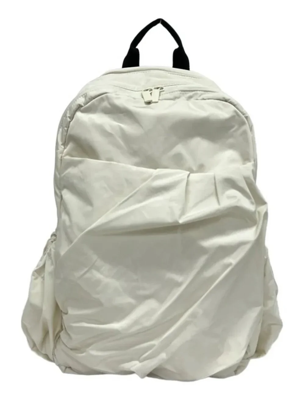 emmi Cream Polyester Backpack